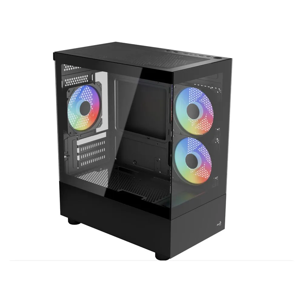 PC-Gehäuse AeroCool Viewport Mini ARGB Mini Tower Micro ATX