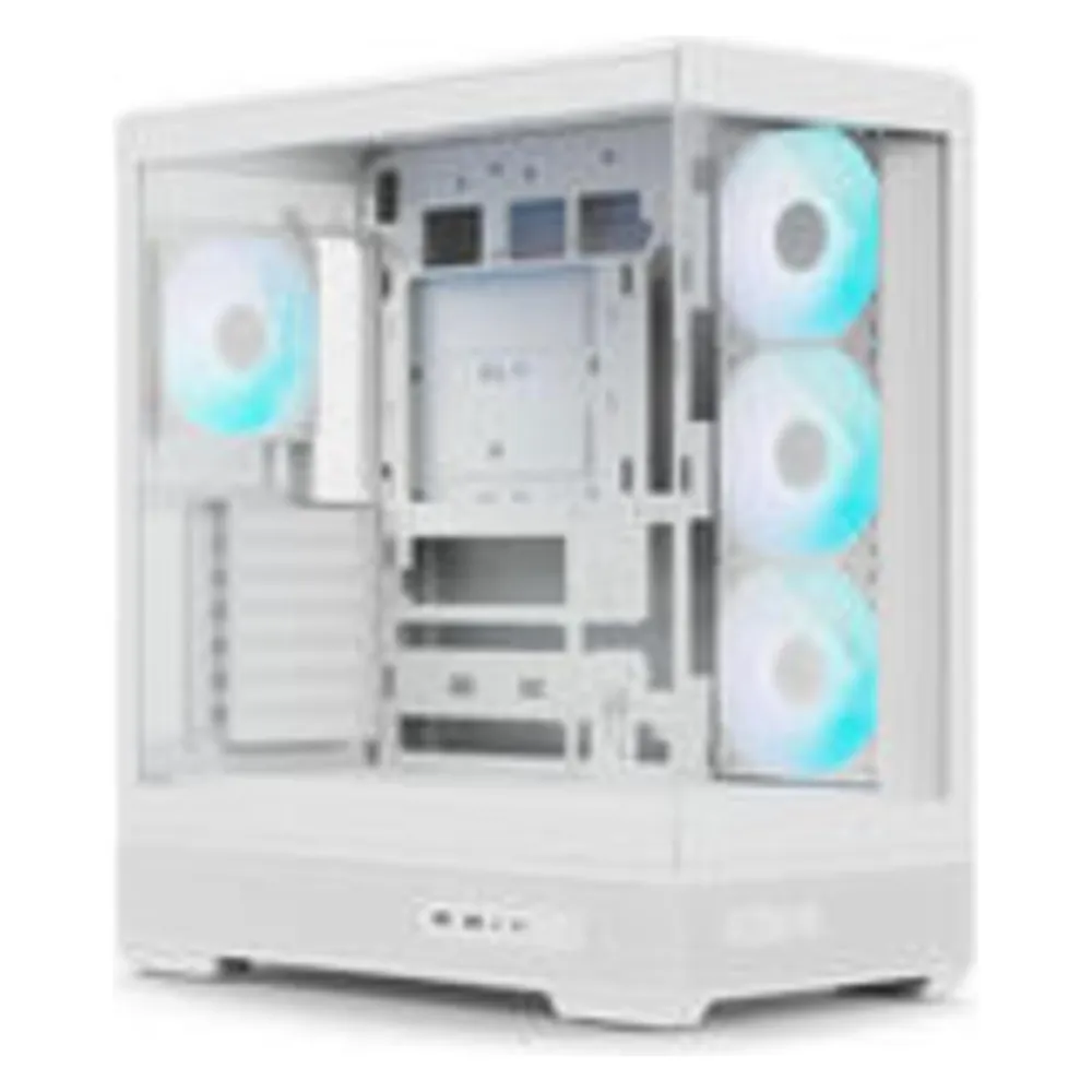 PC-Gehäuse Aerocool P500B Digi LED-Bildschirm ARGB Weiß