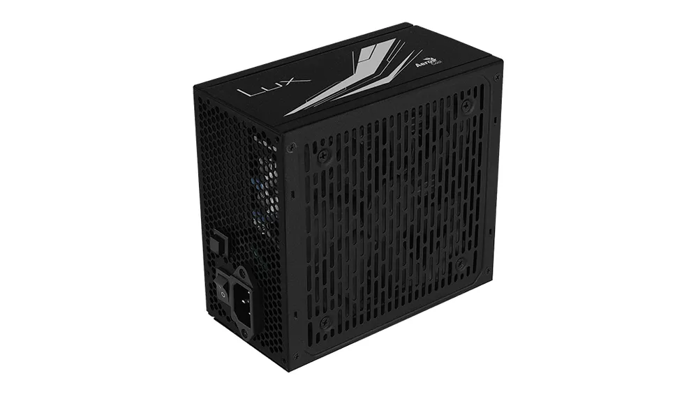 Fuente de Alimentación Aerocool 750W 80 PLUS Bronze Lux RGB Iluminación No Modular