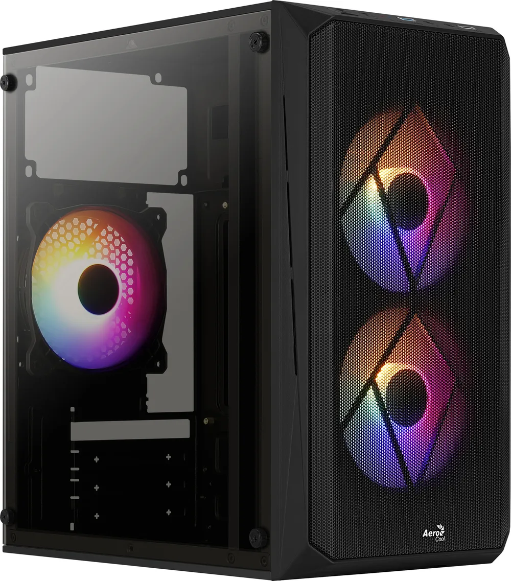 Aerocool CS107V2 FRGB USB 3.0 mit schwarzem Fenster
