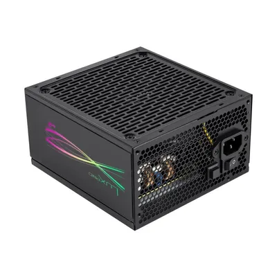 Aerocool LUXPRORGB550M Halbmodulares RGB-Netzteil 550 W 80plus Bronze +88 %
