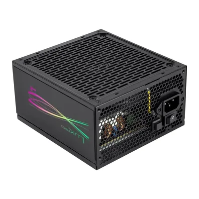 Aerocool LUXPRORGB650M Halbmodulares RGB-Netzteil 650 W 80plus Bronze +88 %
