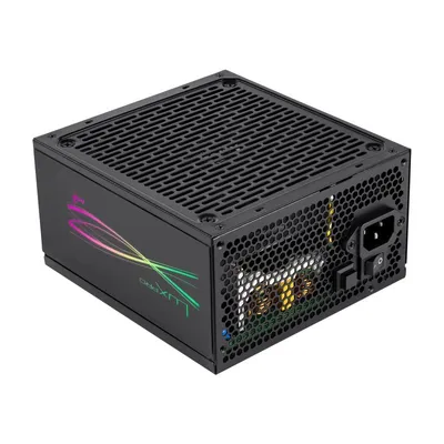 Aerocool LUXPRORGB850M Halbmodulares RGB-Netzteil 850 W 80plus Bronze +88 % ATX 3.0 Pcie 5.0