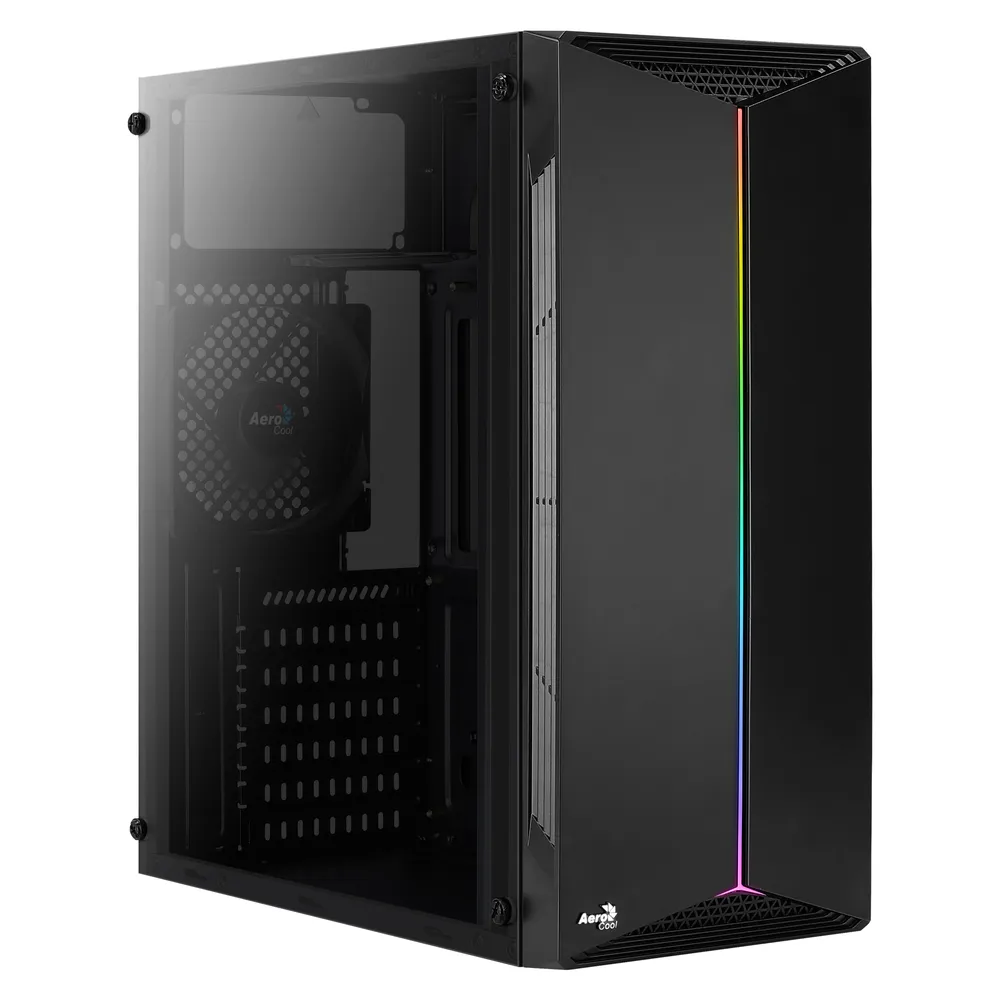 Aerocool Split USB 3.0 RGB mit schwarzem Fenster