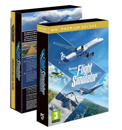 Microsoft Flight Simulator 2020 Premium Deluxe Edition, Französische Box (FR) – Mehrsprachig spielbar