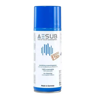 3D-Scanspray AESUB AESB101 Blue 400 ml selbstauflösend