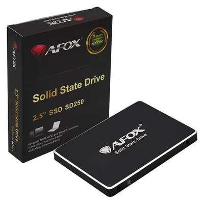 Disco Duro Afox SD250-256GN 256GB SSD 2.5" 450MB/s 3D NAND