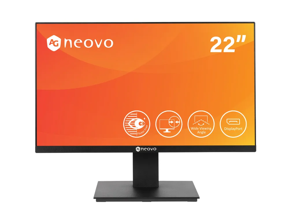 Monitor AG Neovo LA-2202 21,5" FullHD 60Hz VA Lautsprecher VESA 5ms