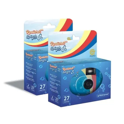 Agfaphoto Kompaktkamera GT27WP Realishot Splash Wasserdicht 4K WiFi Robust
