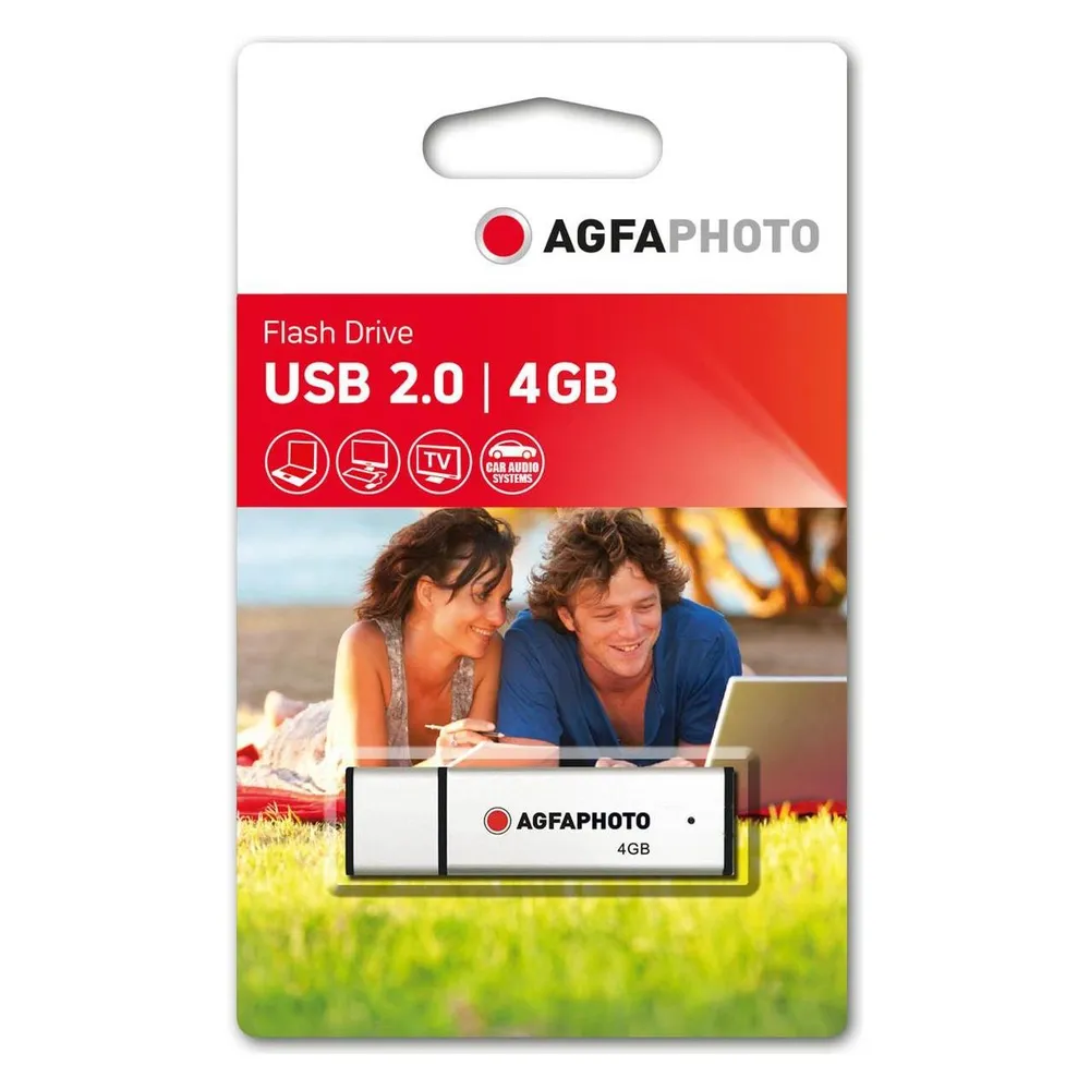 Agfaphoto USB 2.0 silver 4GB
