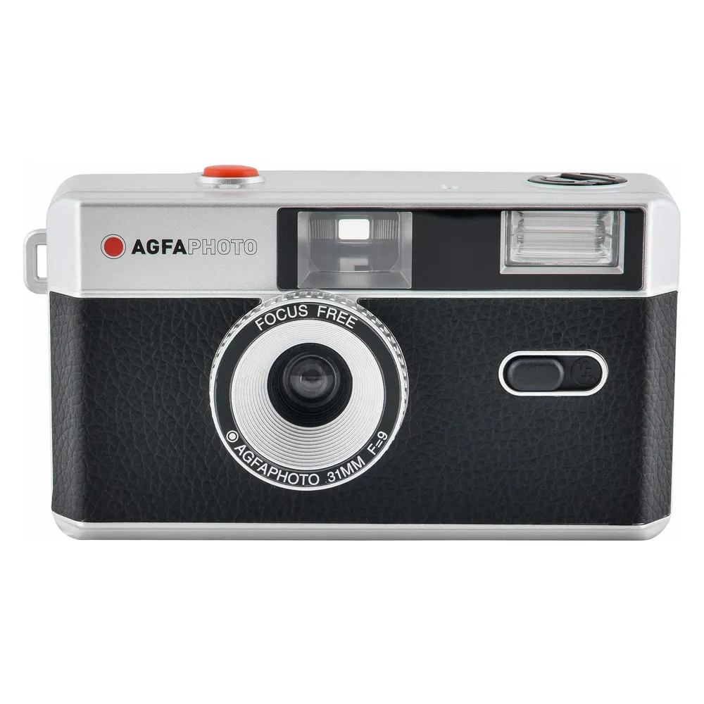 AgfaPhoto 603000 Filmkamera Kompakt-Filmkamera 35 mm Schwarz