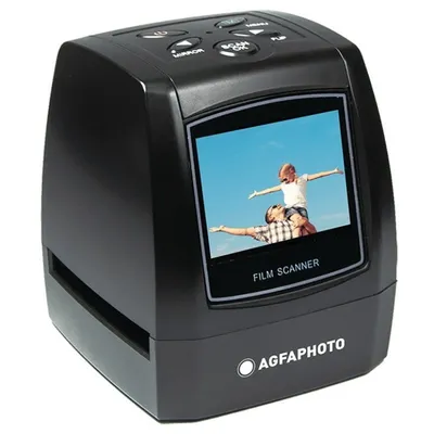 AgfaPhoto Realiview AFS100 Digitaler Dia- und Negativscanner 35 mm/135 mm USB Schwarz