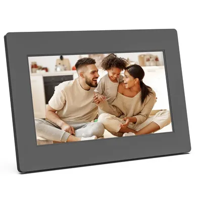 AgfaPhoto Realiview APF700WIFI 7″ IPS Touchscreen Digitaler Bilderrahmen 32GB WiFi Bewegungssensor