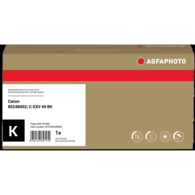 Toner AGFAPHOTO Canon C-EXV49bk kompatibel