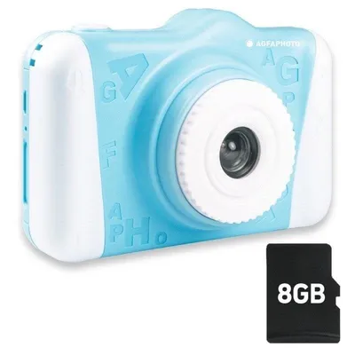 Cámara Compacta Agfaphoto Realikids Cam 2 12MP Digitalzoom 8GB Filter HD Blau