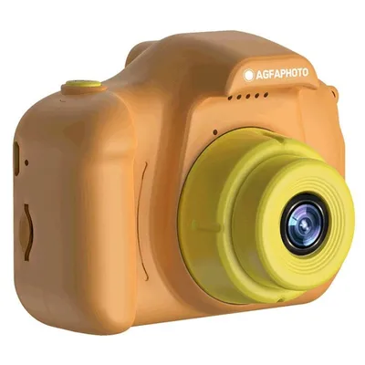 AgfaPhoto Realikids Cam Mini Kinderkamera 12MP Orange/Gelb