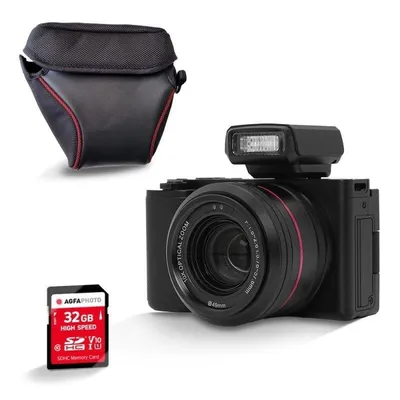 Digitalkamera Agfaphoto Realishot C130 16MP CMOS Touchscreen WLAN Schwarz