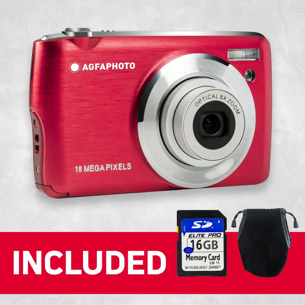 Kompaktkamera DC8200 rot