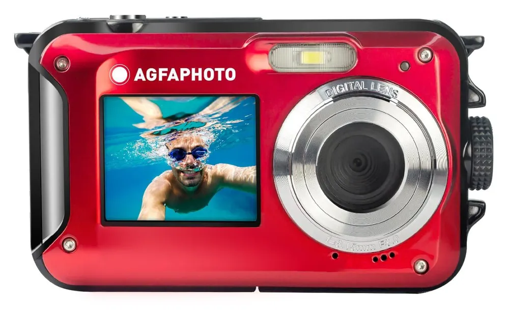 Kompaktkamera Realishot WP8000 rot