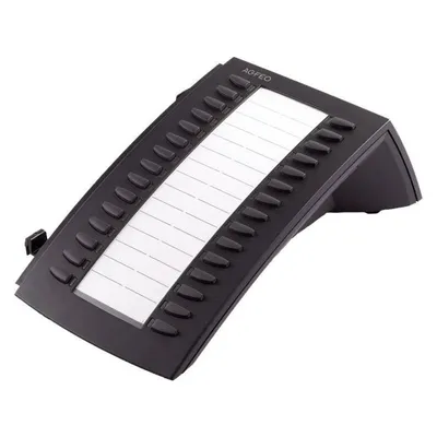 Agfeo STE 40 schwarz Die Tastenfeld-Erweiterung f. das Systemtelefon ST 31/ST 40/ST 42/ST 45 Steckernet...
