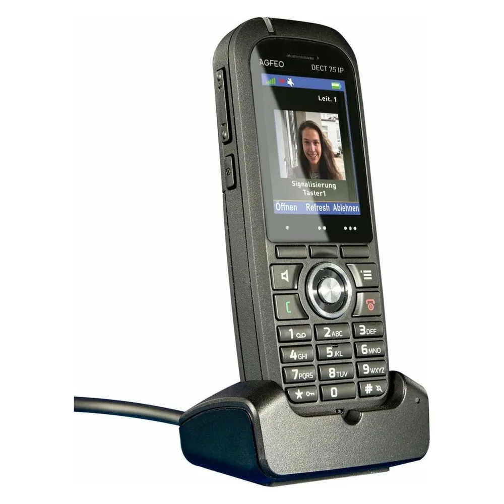 Agfeo DECT 75 IP Schnurloses Erweiterungshandgerät