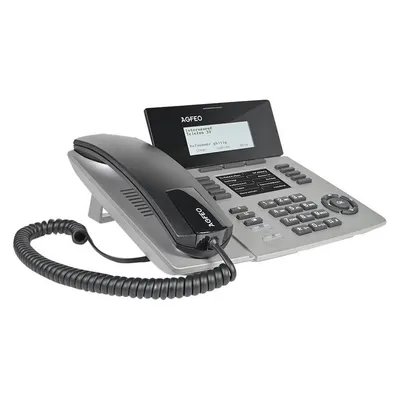 Agfeo ST 54 IP SENSORfon silber - Telefon - ISDN-Komfort/System-Telefon