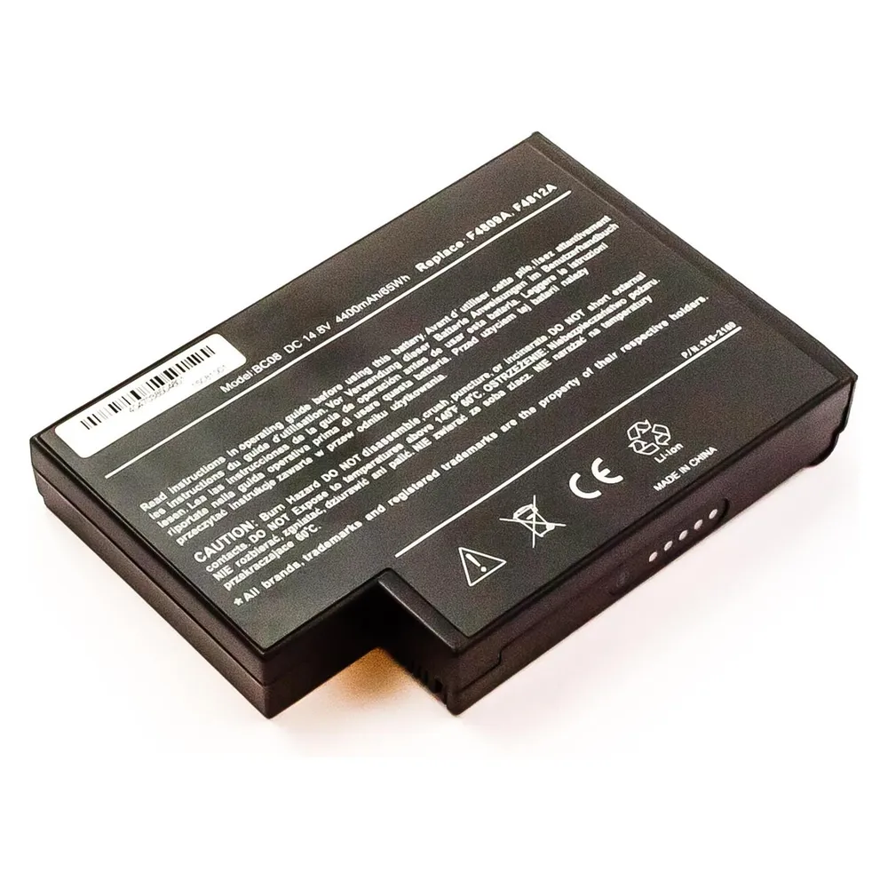 AGI Notebooknetzteil HP PAVILION ZV 6061 baugleich (1 Zelle, 4400 mAh)