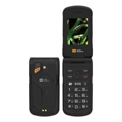 Handy AGM M10 robust Dual SIM 2.4 Bluetooth IP68 IP69 Schwarz
