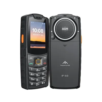 M6 Schwarz Handy