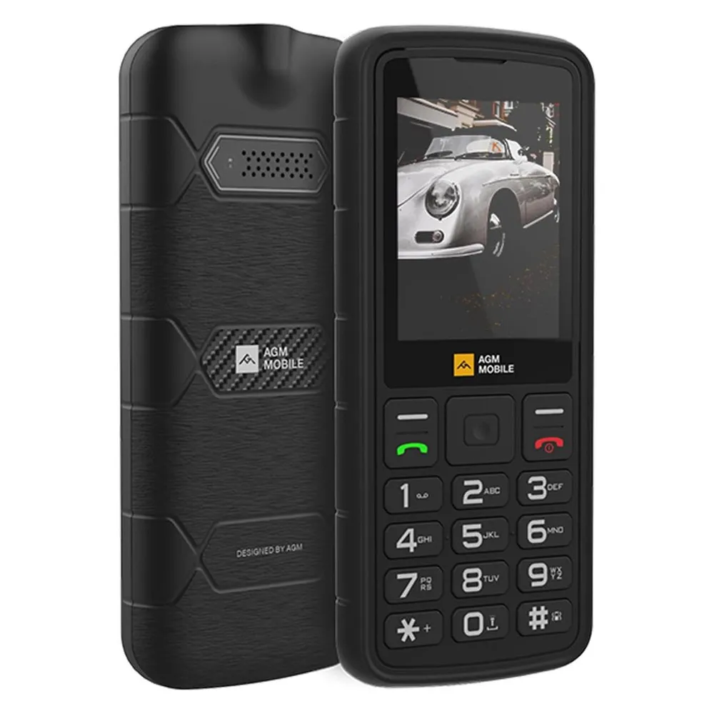 M9 4G Schwarz - Modell 2025 Handy