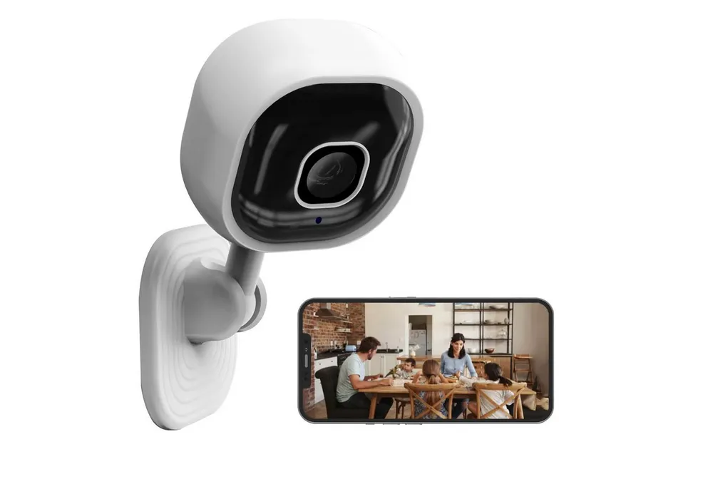 AIMAX Überwachungskamera Innen HD 1080p Wifi Mini Kamera Wlan mit Nachtsicht Bewegungserkennung (Zwei-Wege-Kommunikation/Audio,Bewegungsalarm, 32GB TF-Karte, 1-tlg., Mini Live Überwachungskamera Ideal für Haus, Vogelhaus, Nistkasten, Babyphone/Haustierkamera Innenbereich Überwachungskamera)