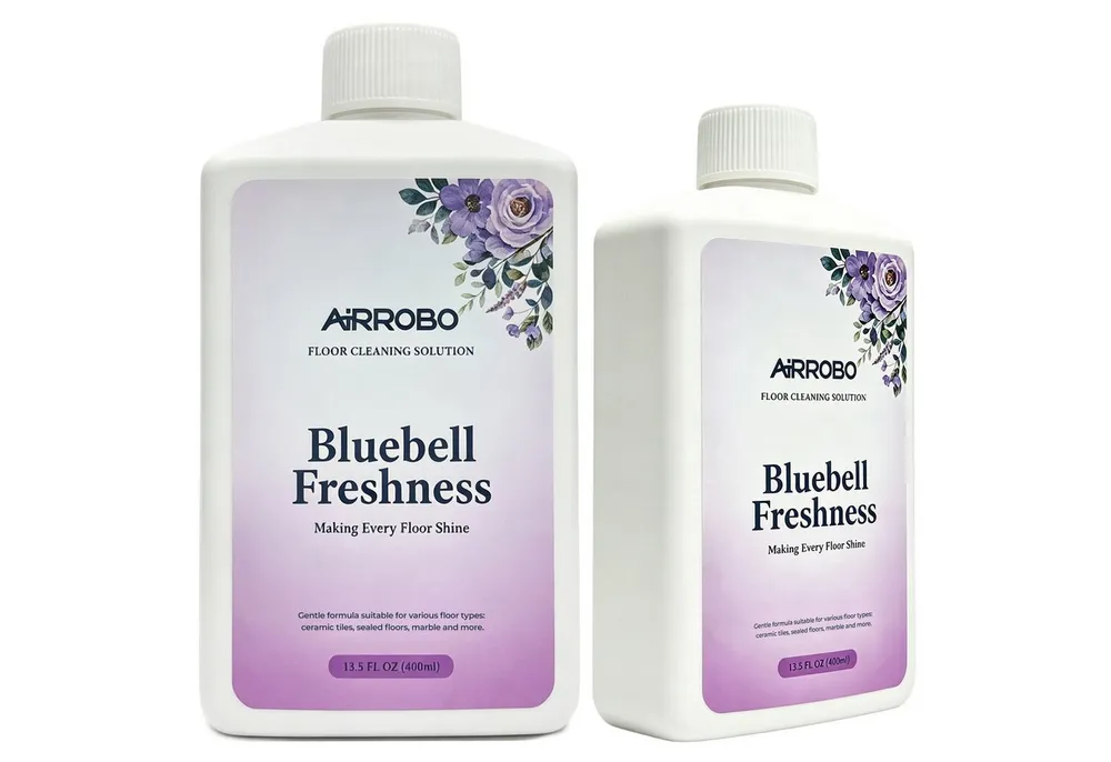 AIRROBO Nass-Trocken-Saugroboter 400ml Bodenreinigungsflüssigkeit Geeignet für M2