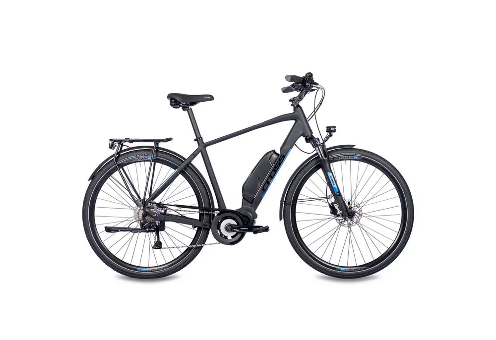 Airtracks E-Bike Trekkingrad 28 Zoll Herren E-Bike Trekking Fahrrad V-TRON SHIMANO STеPS E5000 418W, 9 Gang, Kettenschaltung, Mittelmotor, 418 Wh, Trekking Fahrrad SHIMANO RD-T3000 - 52cm 56cm 60cm Mod. 2025