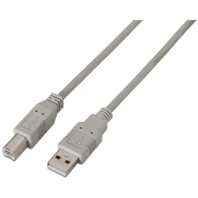 AISENS A101-0002 USB Kabel USB 2.0 1,8 m USB A USB B Beige