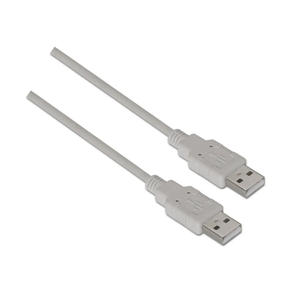 USB-Kabel Aisens A101-0021 1m 60Mbps 2.5W USB 2.0 Typ A Stecker Beige