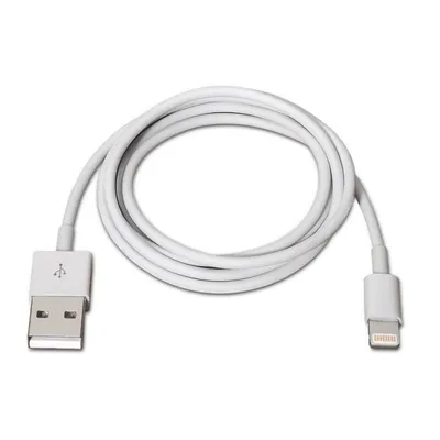 Aisens Lightning auf USB 2.0 Kabel Stecker/Stecker 2m Weiß