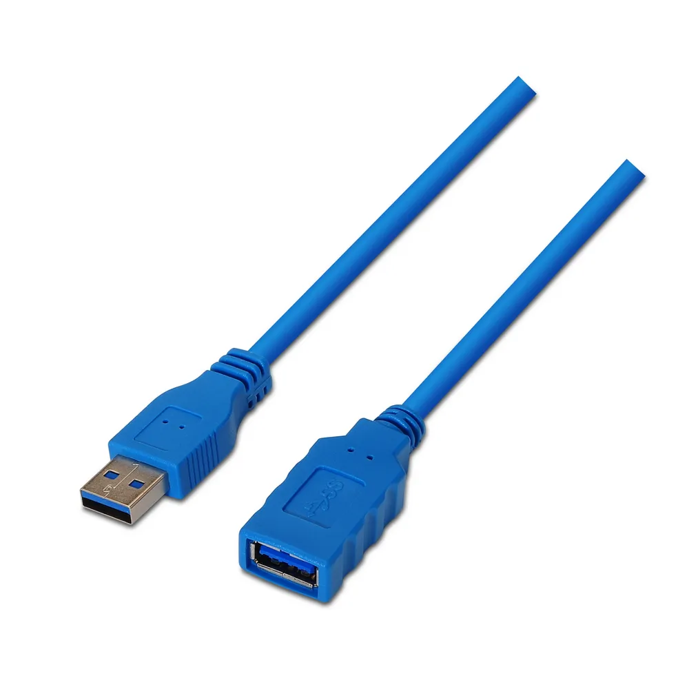 USB-Kabelverlängerung AISENS A105-0045 USB 3.0 1m Blau USB-Kabelverlängerung AISENS A105-0045 USB 3.0 1m Blau