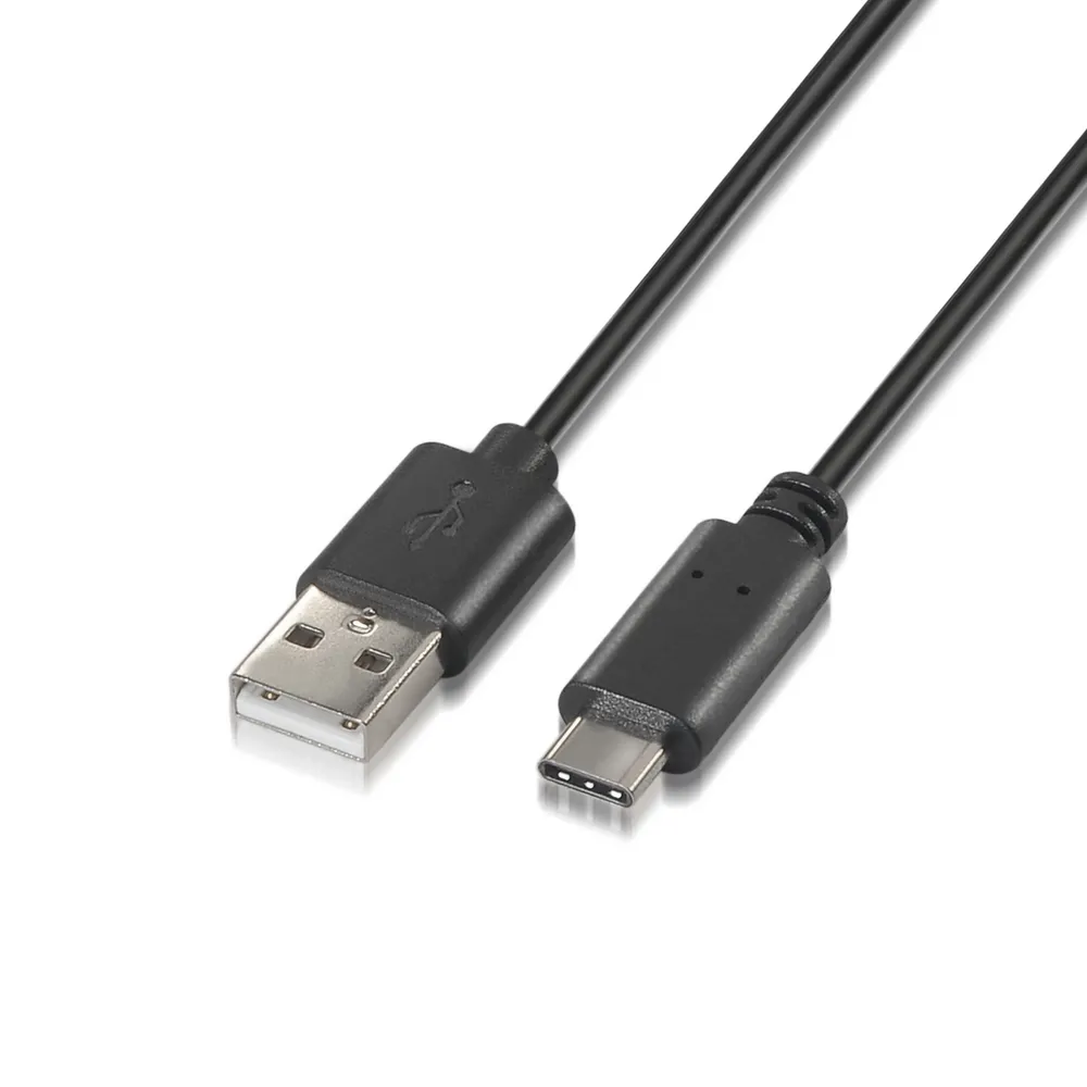 Aisens USB 2.0 Typ C auf USB Typ A Kabel 1 m Schwarz