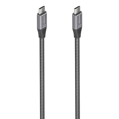 USB-C-Kabel AISENS A107-0875 3 m 20 Gbit/s 100 W Aluminium Grau