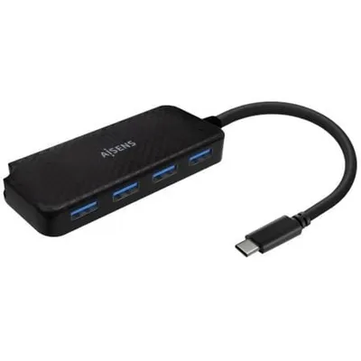 AISENS 4-Port 5Gbps Hub Modell A109-0715 ultradünn Überstromschutz