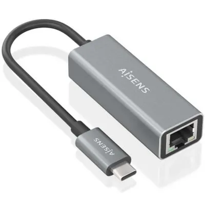 USB 3.0 Adapter AISENS A109-0898 AX88179A 1000Mbps Grau 15CM Plug&Play