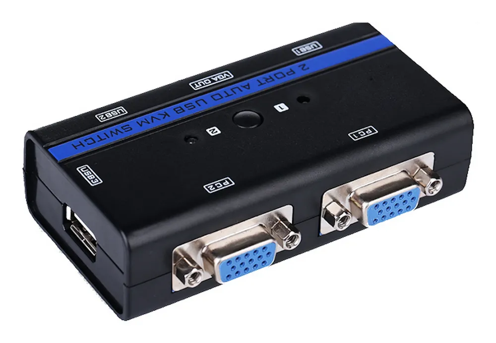 Aisens A111-0064 KVM-Switch 2PC VGA/USB/Buchse