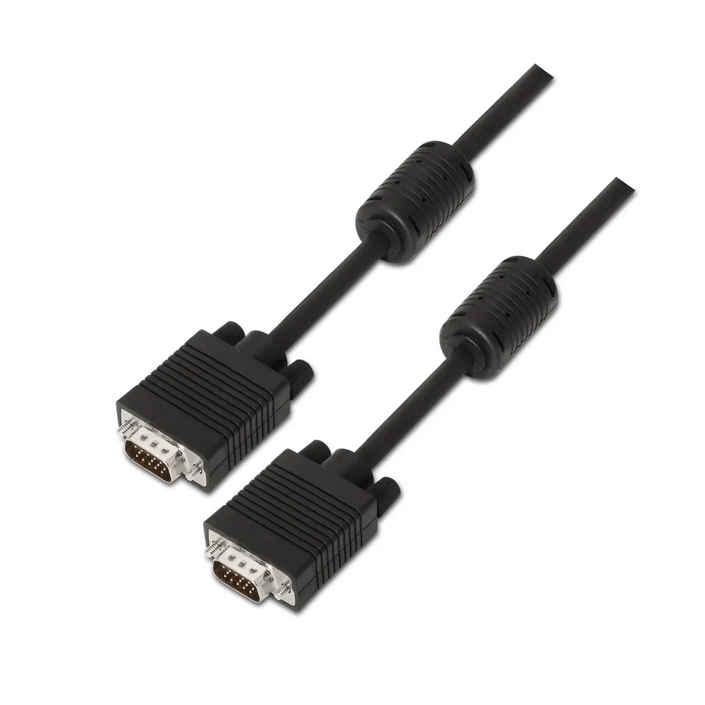 AISENS A113-0077 VGA-Kabel 25 m VGA (D-Sub) Schwarz