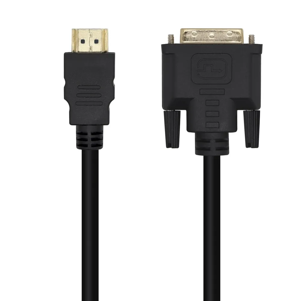 AISENS A117-0451 Videokabel-Adapter 3 m DVI HDMI Typ A (Standard) Schwarz
