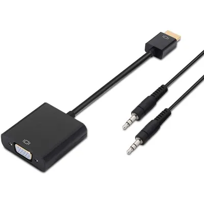 Aisens A122-0126 HDMI-auf-SVGA-Adapter mit Stecker/Buchse-Audio