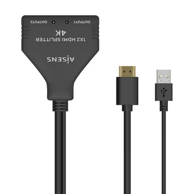 AISENS A123-0654 Videosplitter HDMI 2x HDMI