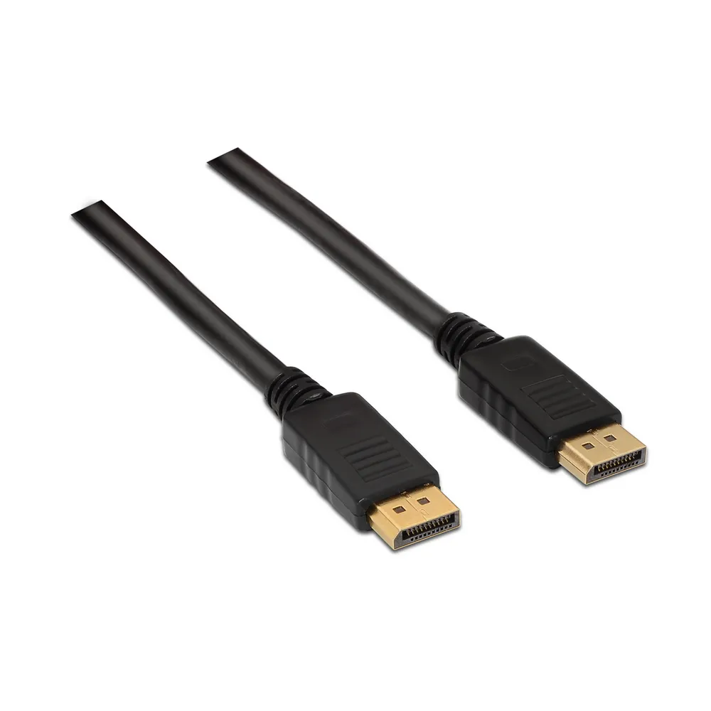 DisplayPort AISENS A124-0130 Kabel 4K@60Hz 3m DP 1.2 Schwarz DisplayPort AISENS A124-0130 Kabel 4K@60Hz 3m DP 1.2 Schwarz