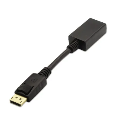 Aisens DisplayPort-auf-HDM-Stecker/Buchse-Konverter 15 cm