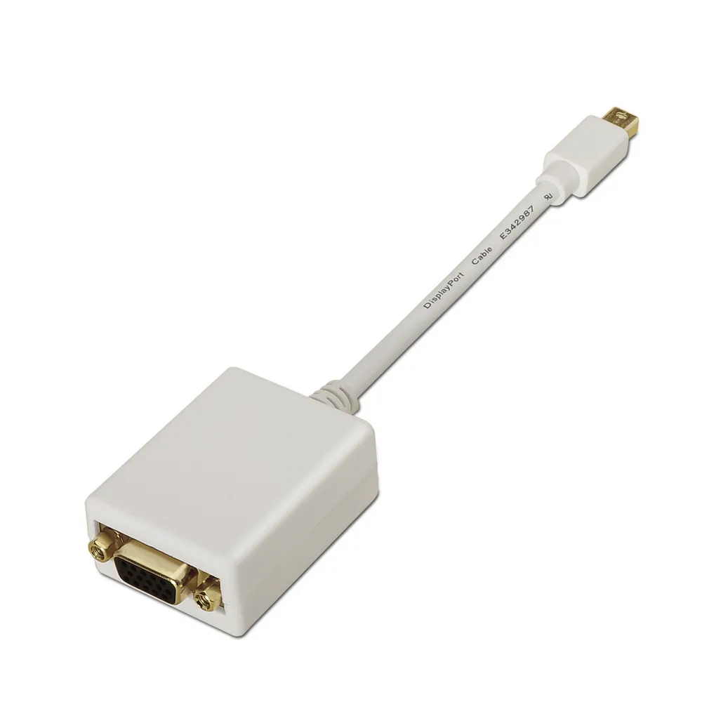 Mini DisplayPort VGA Konverter AISENS A125-0136 15cm Weiß Mini DisplayPort VGA Konverter AISENS A125-0136 15cm Weiß