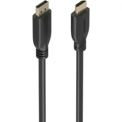 AISENS A125-0920 DisplayPort HDMI 4K Konverterkabel 5m schwarz